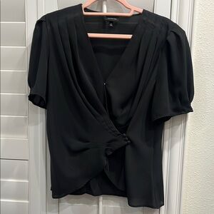 Elegant Black Women's Top